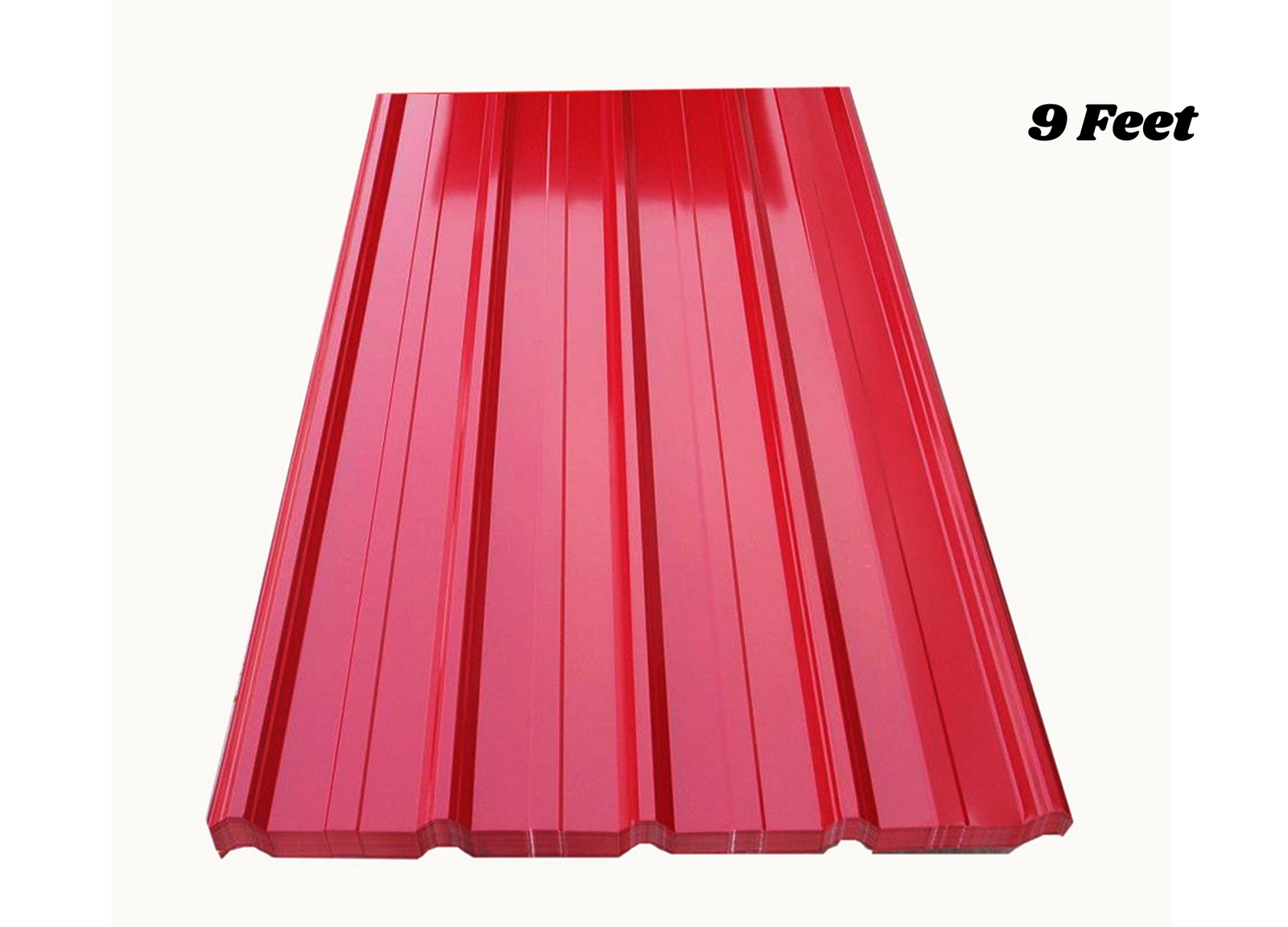 Amona Sheet Red 9 Feet